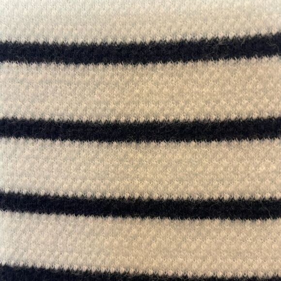 The Limited Black & White Striped Knit Dress Medium Sleeveless Vintage Y2K Style - Picture 11 of 11